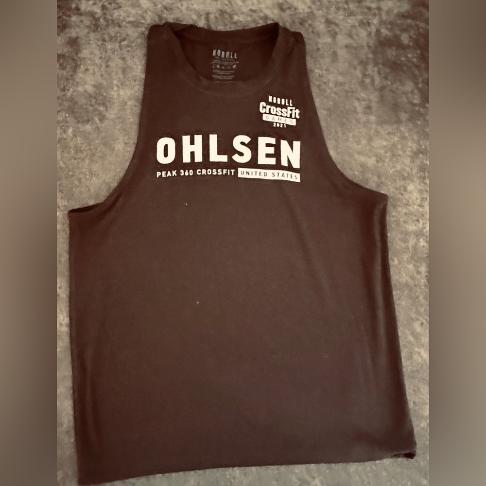 NOBULL OHLSEN 2021 CrossFit Games Women’s Black Tank Top